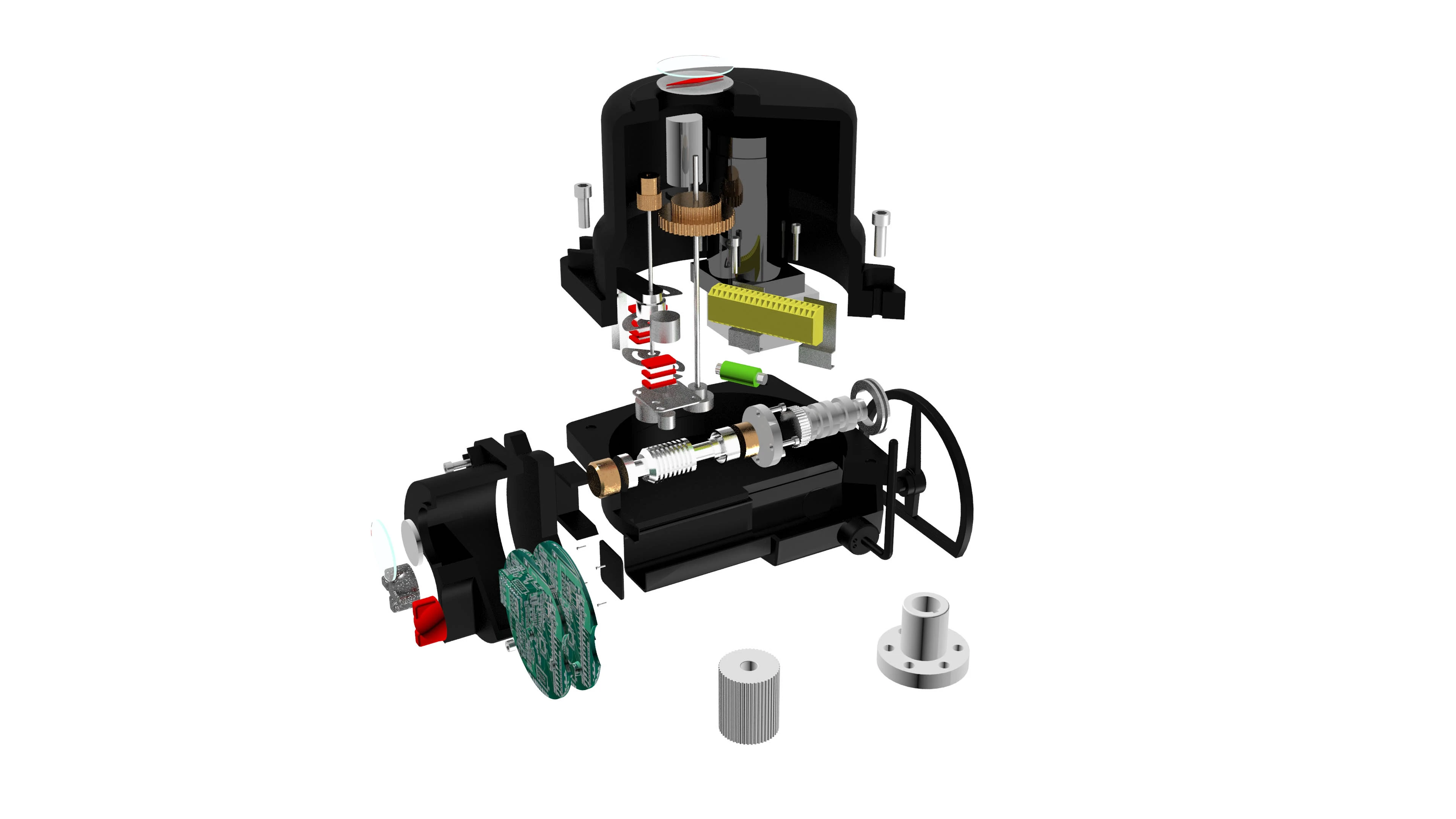 quarter-turn electric actuators
