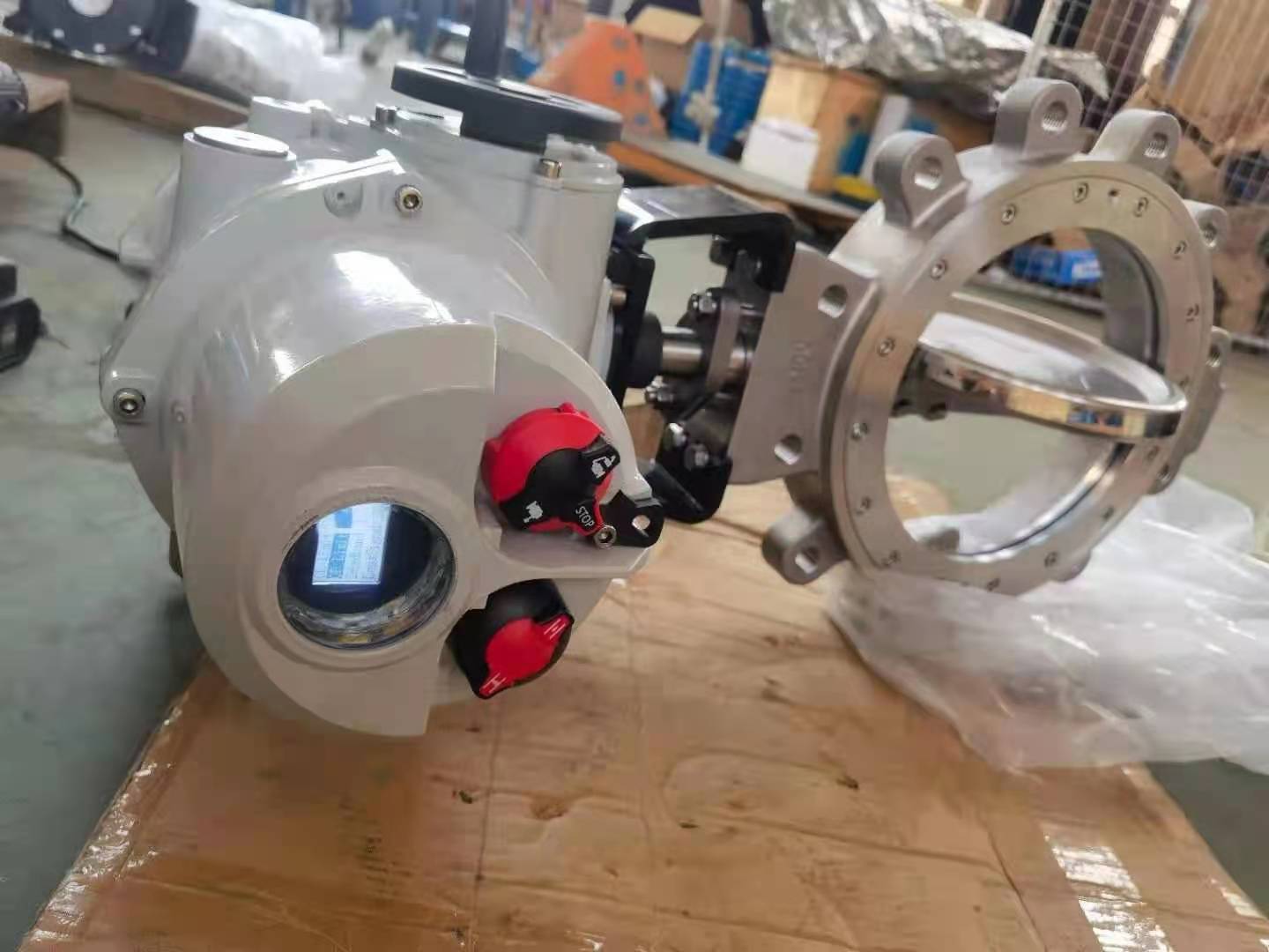 electric butterfly valves