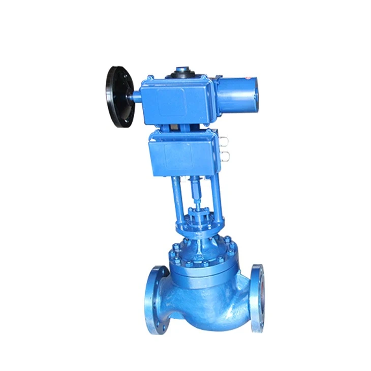 DN125 PN25 Flange Sleeve Control Valve