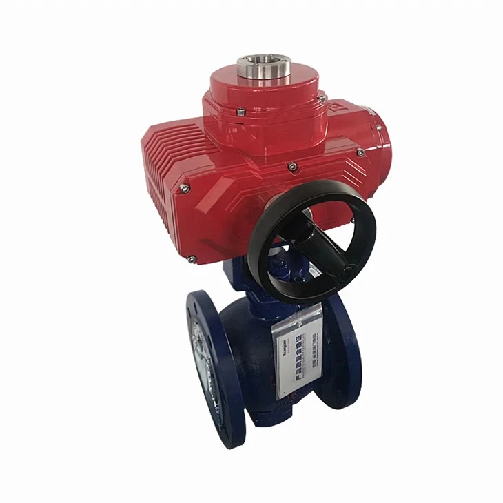 Electric V-type Regulating Ball Valve
