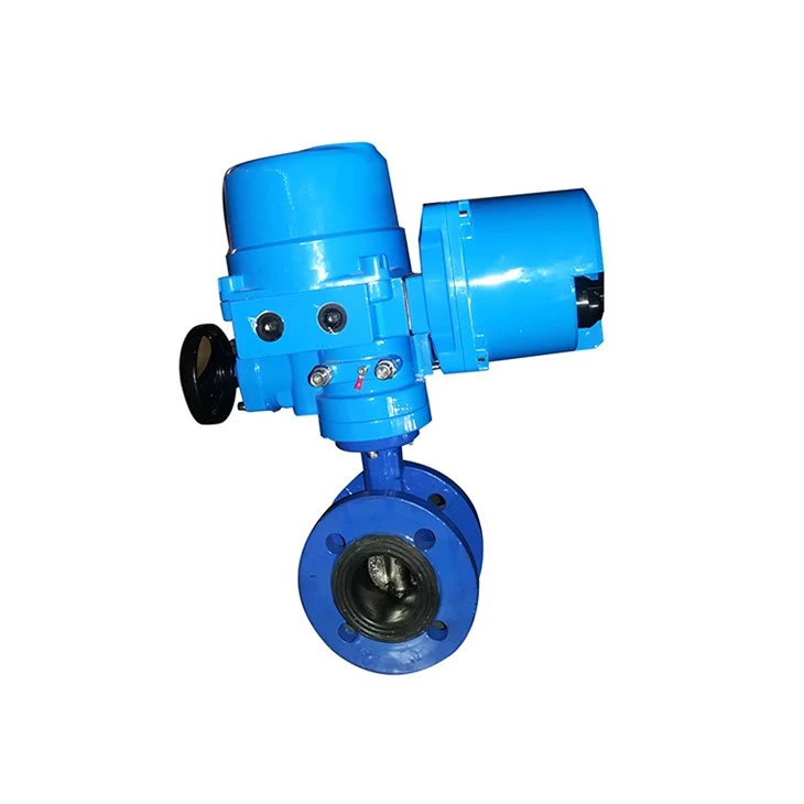 D941X-10Z Cast Iron Electric Flange Butterfly Valve
