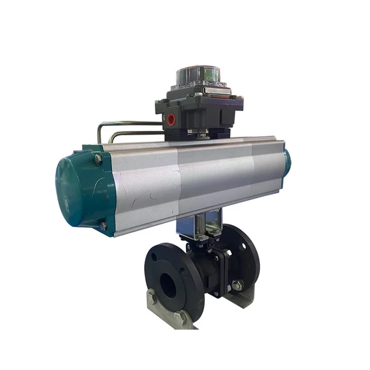 Pneumatic Flange Shutoff Ball Valve